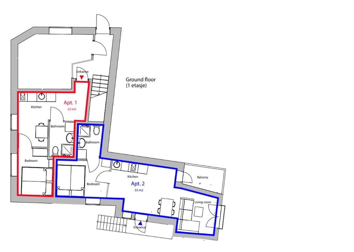Skansen Apartments เบอร์เกน ภายนอก รูปภาพ